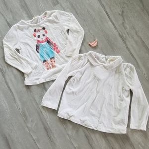 Zara bundle long sleeve shirts 2-3T